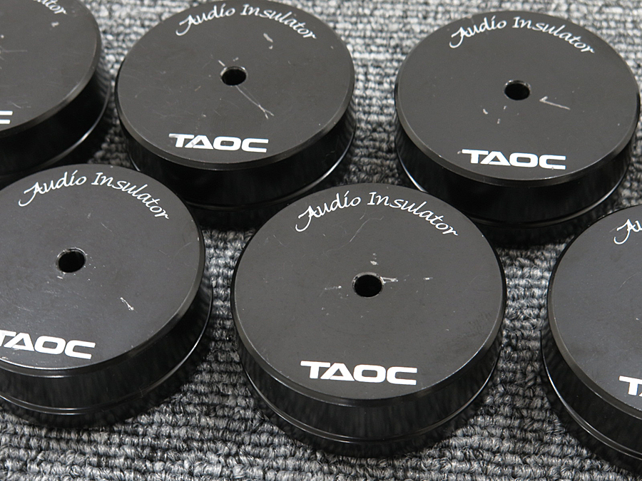 TAOC TITE-25GS インシュレーター(8個) 元箱付 @24242 / 中古