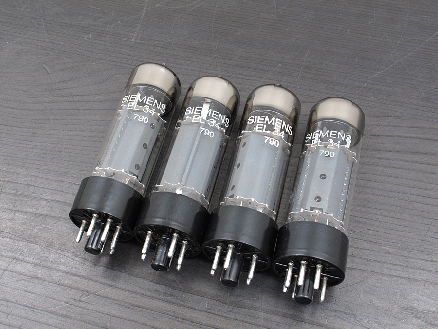 シーメンス SIEMENS EL34 (4本) 真空管 @24665 / 中古オーディオ買取