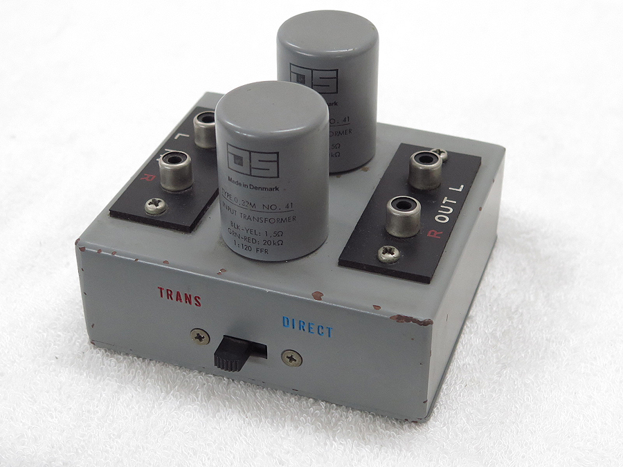 JS ortofon TYPE 0,32M/NO.41 オルトフォンMC昇圧トランス@27028