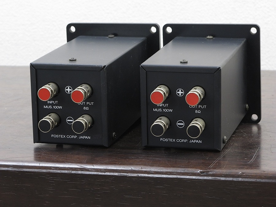 フォステクス FOSTEX R100T ペア アッテネーター @31145 / 中古