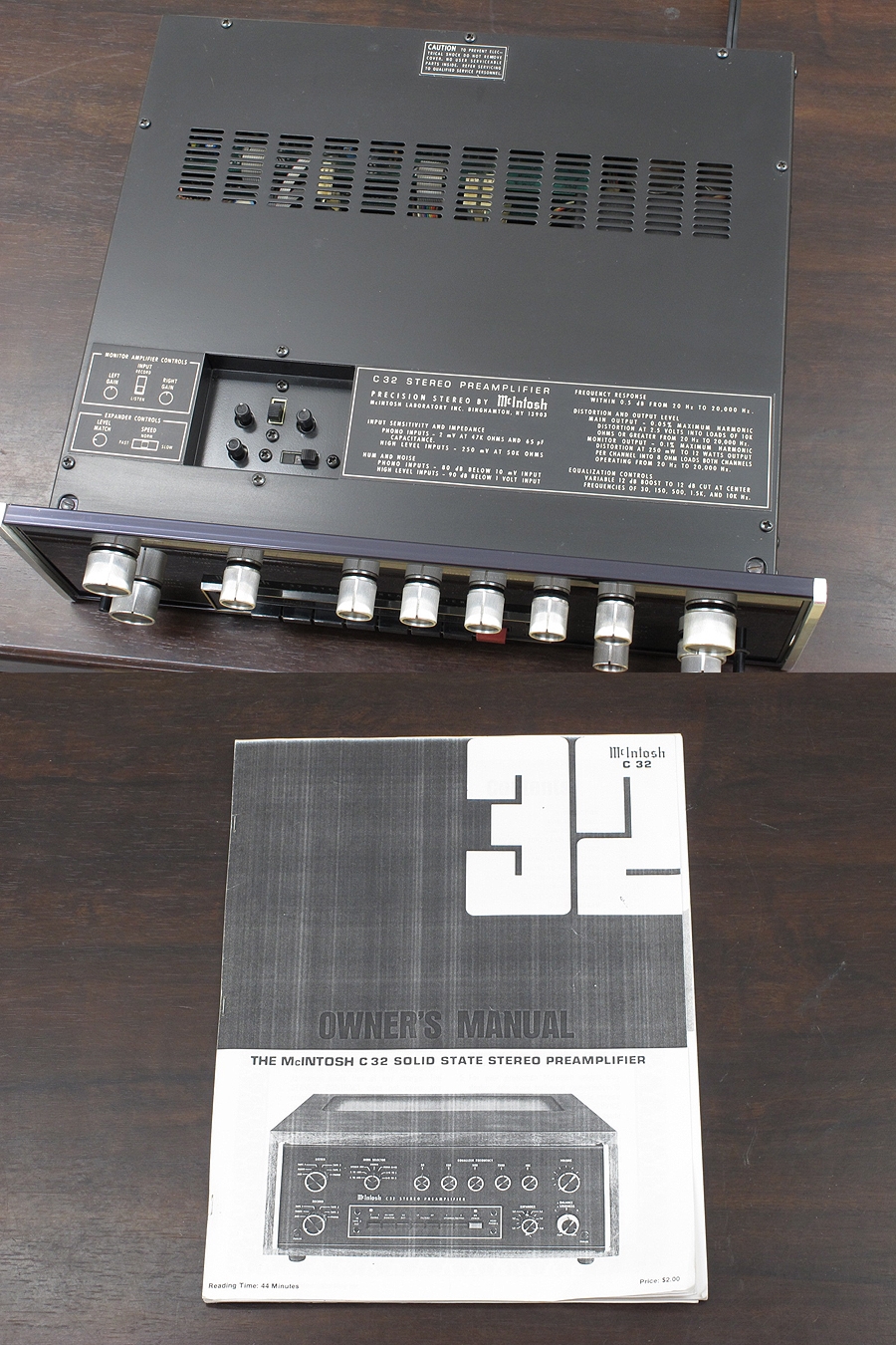 マッキントッシュ Mcintosh C32 プリアンプ @33343 / 中古オーディオ