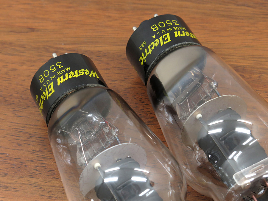 Western Electric 350B (2本) 真空管 @34092 / 中古オーディオ買取