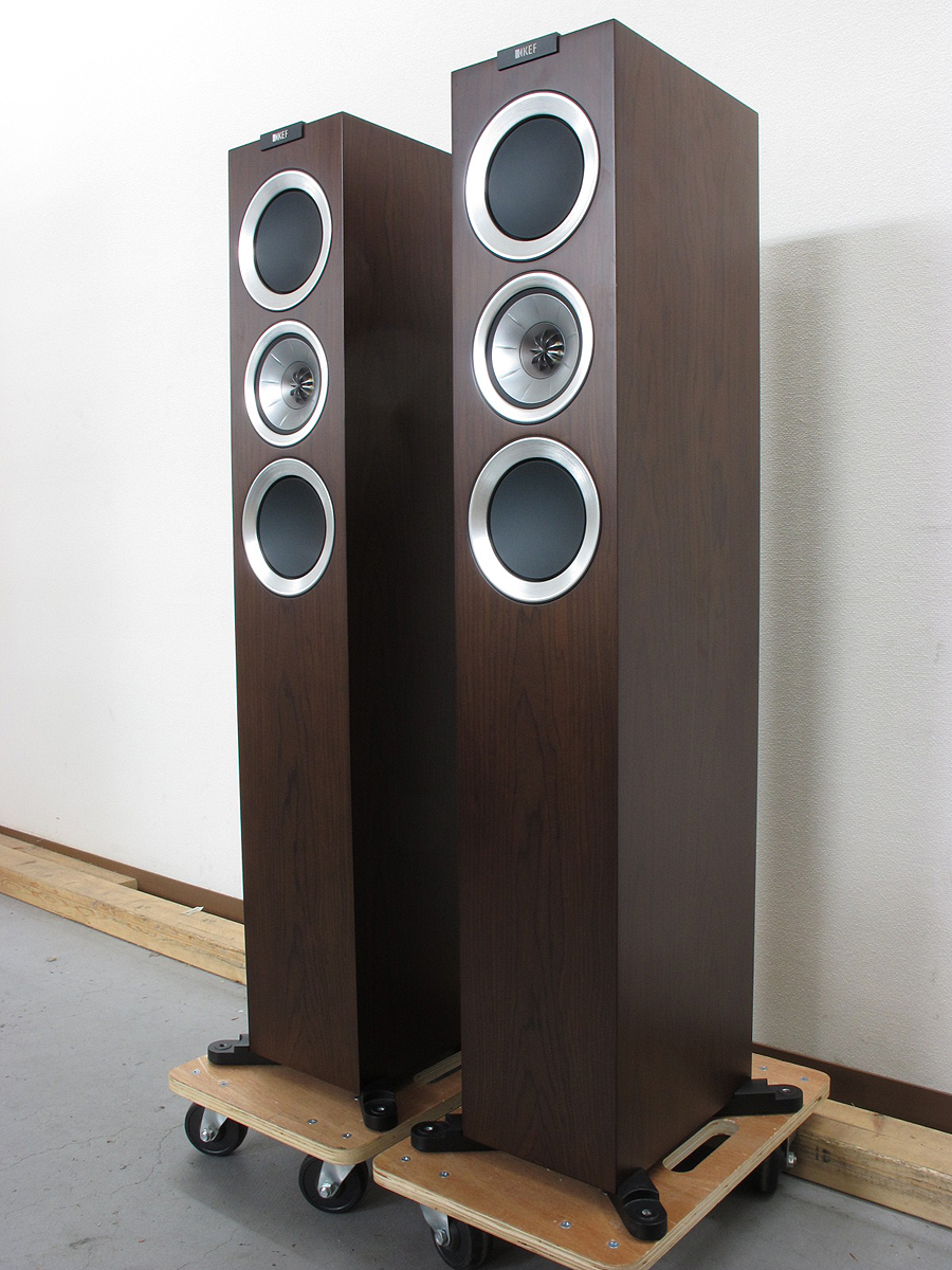 KEF R500 スピーカー ペア ウォールナット @34491 / 中古オーディオ