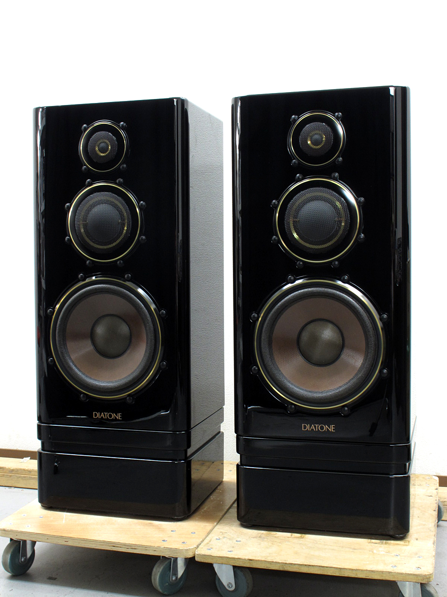 美品】DIATONE DS-20000B 台付 スピーカー ペア @37762 / 中古