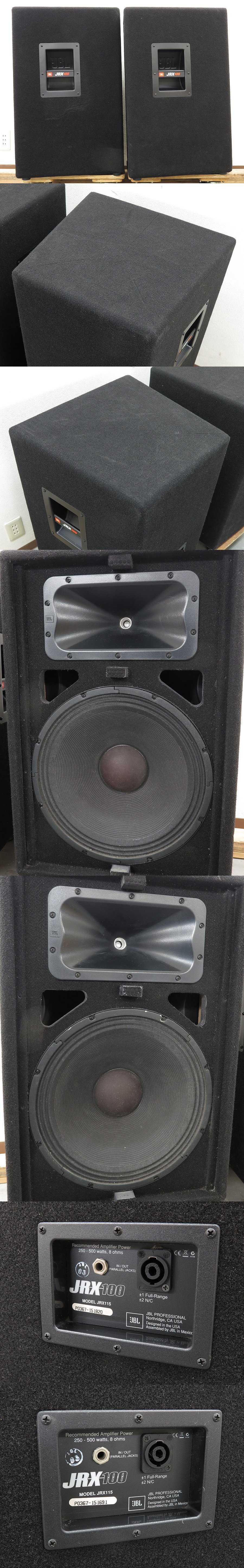 JBL JRX100 JRX115 2Way SR用 スピーカー ペア @35273 / 中古