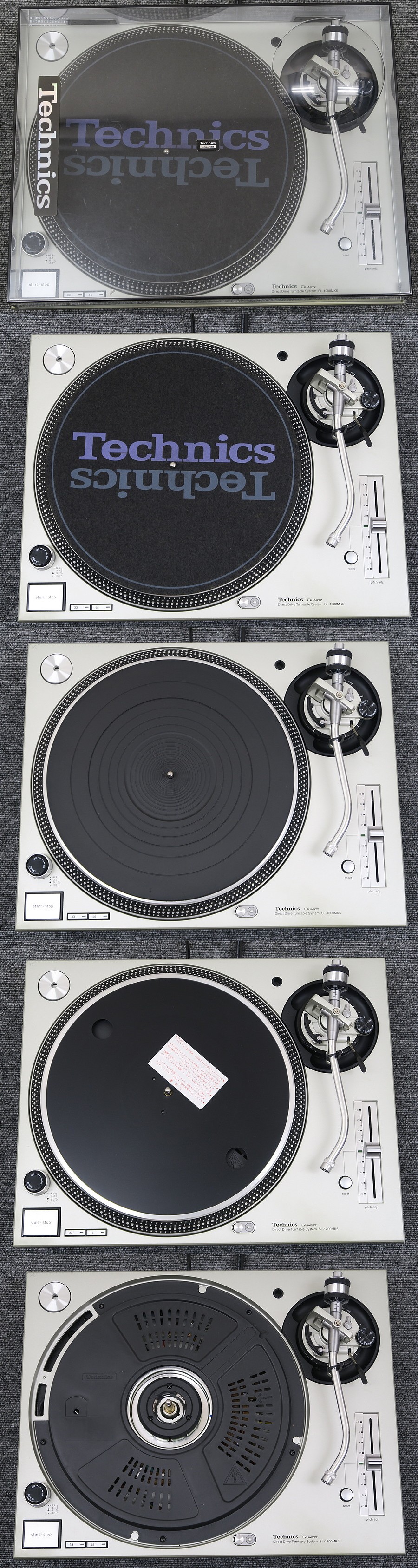 テクニクス Technics SL-1200MK5 ターンテーブル @43947 / 中古