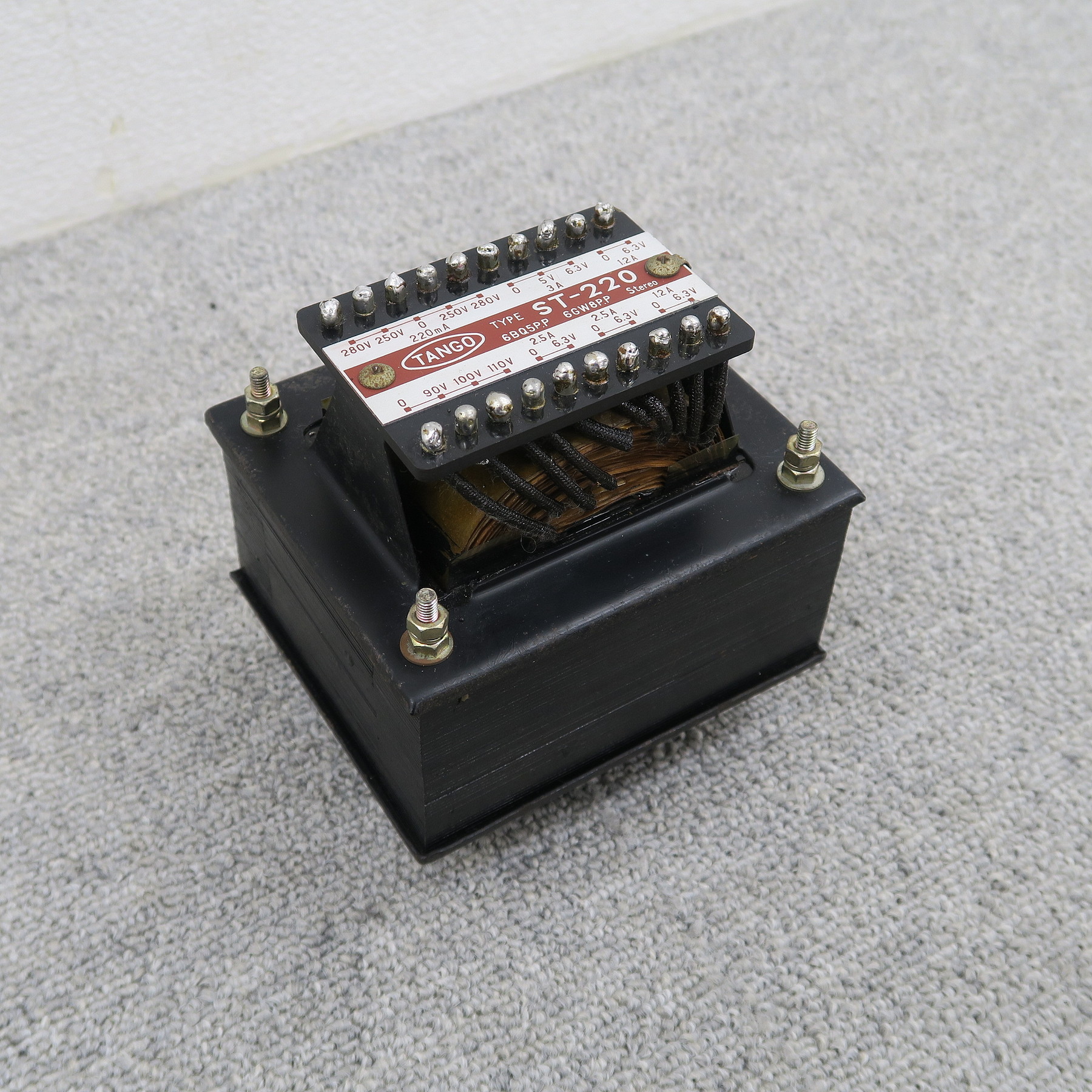 現状】TANGO ST-220 トランス タンゴ @57585 / 中古オーディオ買取