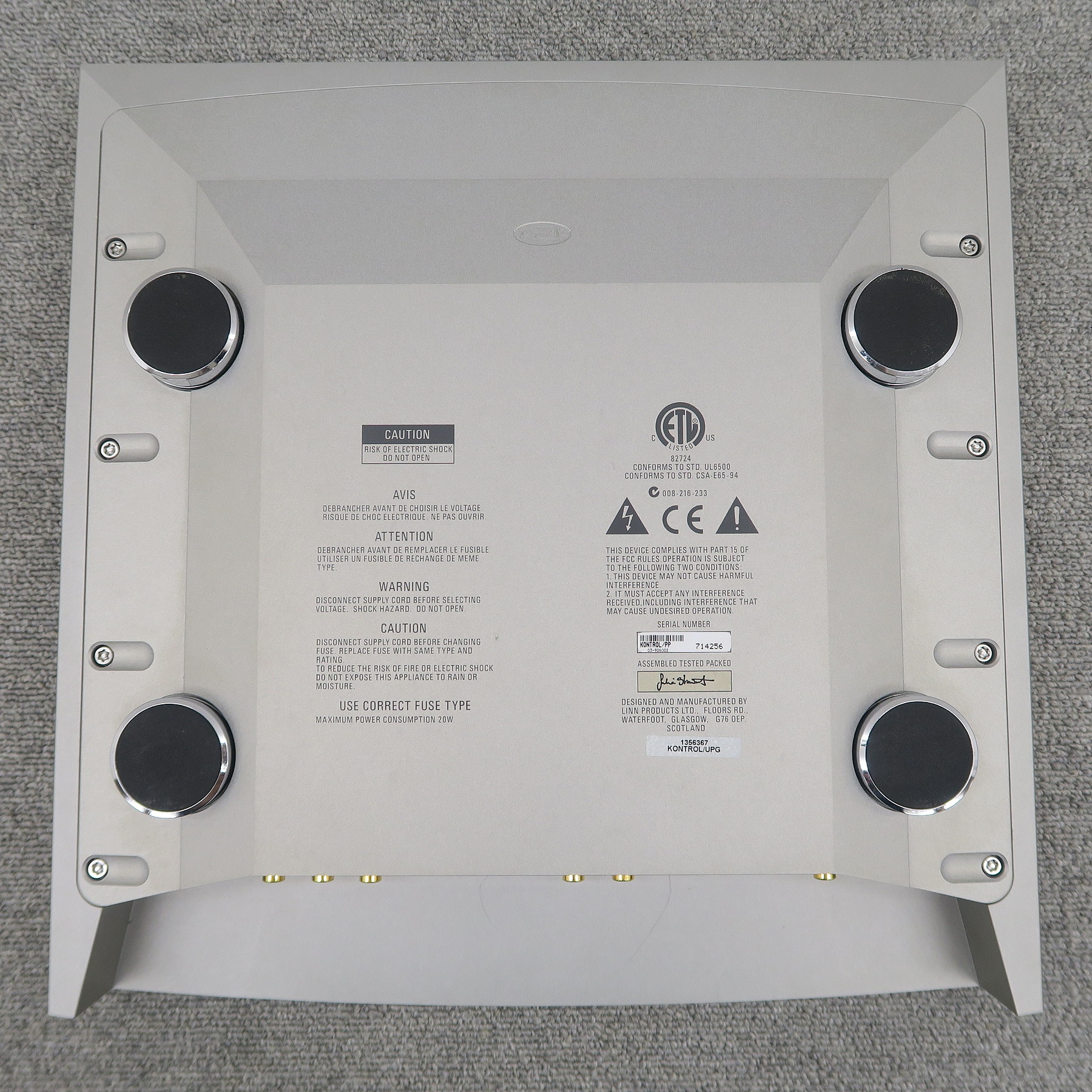 Bランク】LINN KLIMAX KONTROL SE プリアンプ リン @57730 / 中古