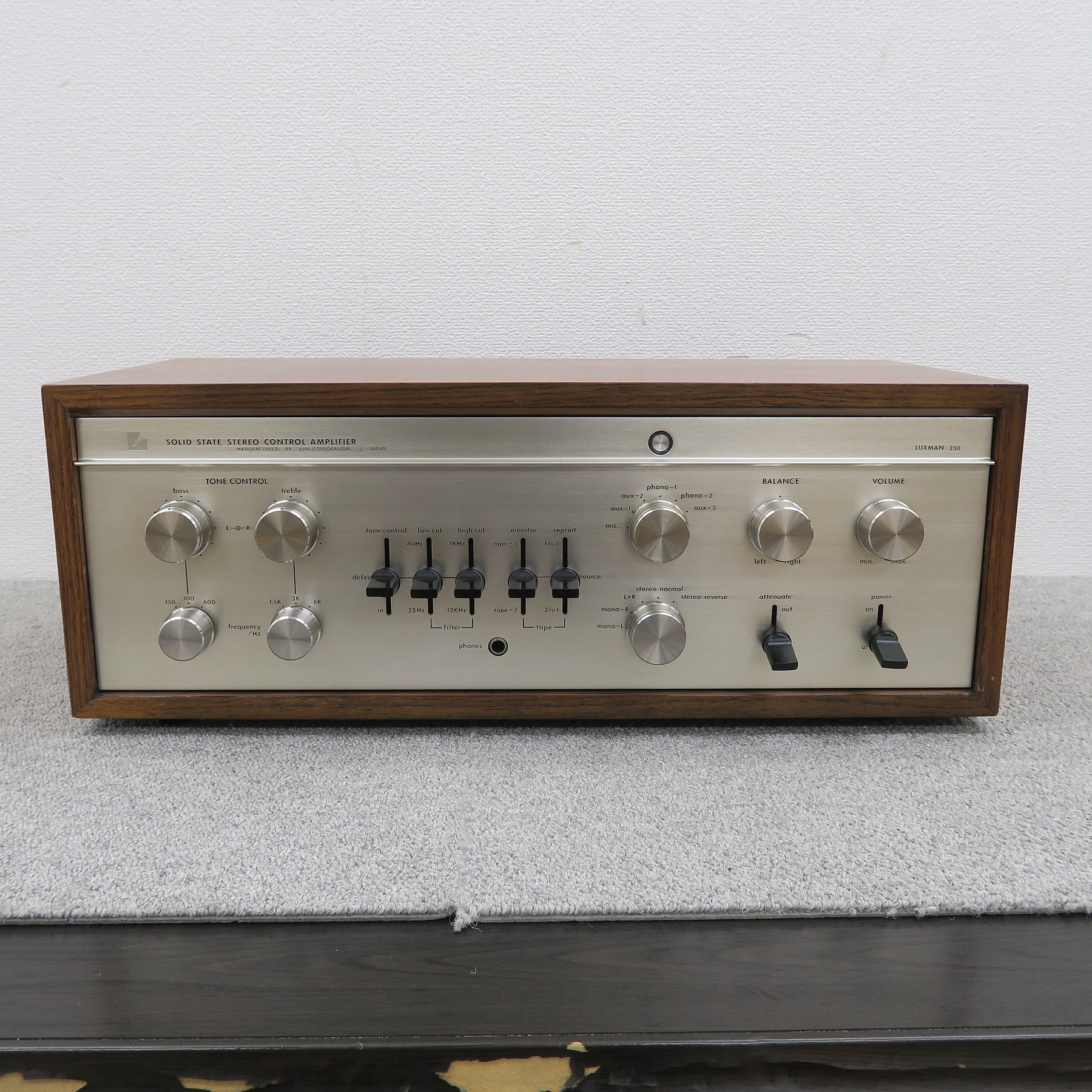 現状】LUXMAN CL-350 プリアンプ ラックスマン @57810 / 中古