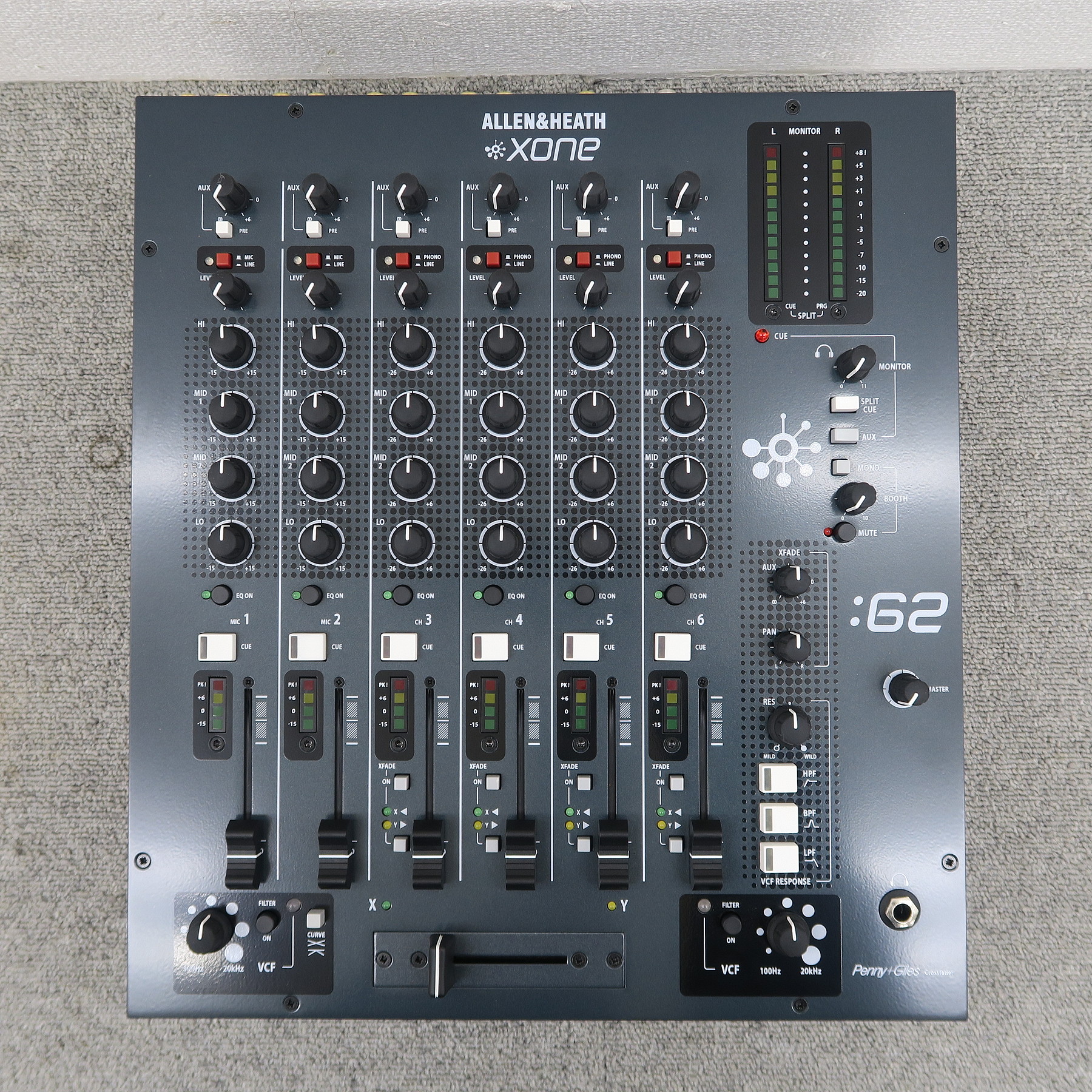 Aランク】Allen&Heath XONE:62 DJミキサー アレンアンドヒース @57475