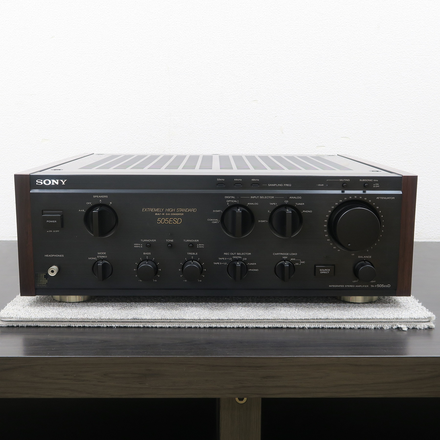 現状】SONY TA-F505ESD プリメインアンプ ソニー @58232 / 中古