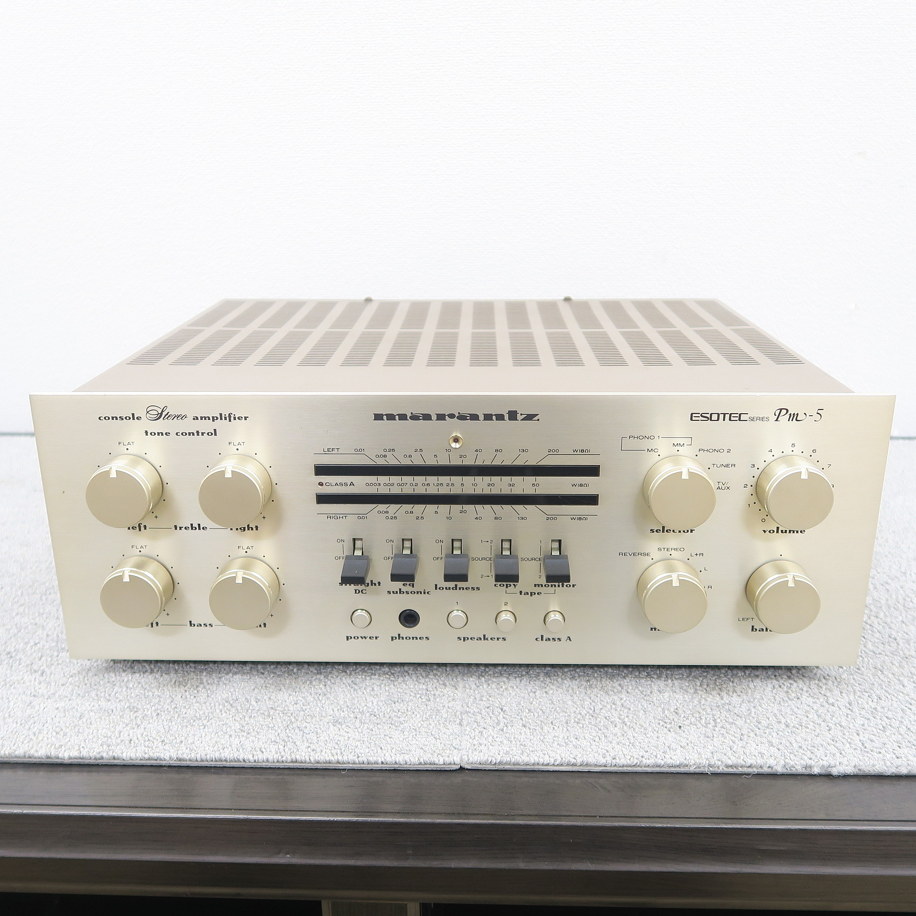 現状】マランツ Marantz PM-5 プリメインアンプ @53414 / 中古