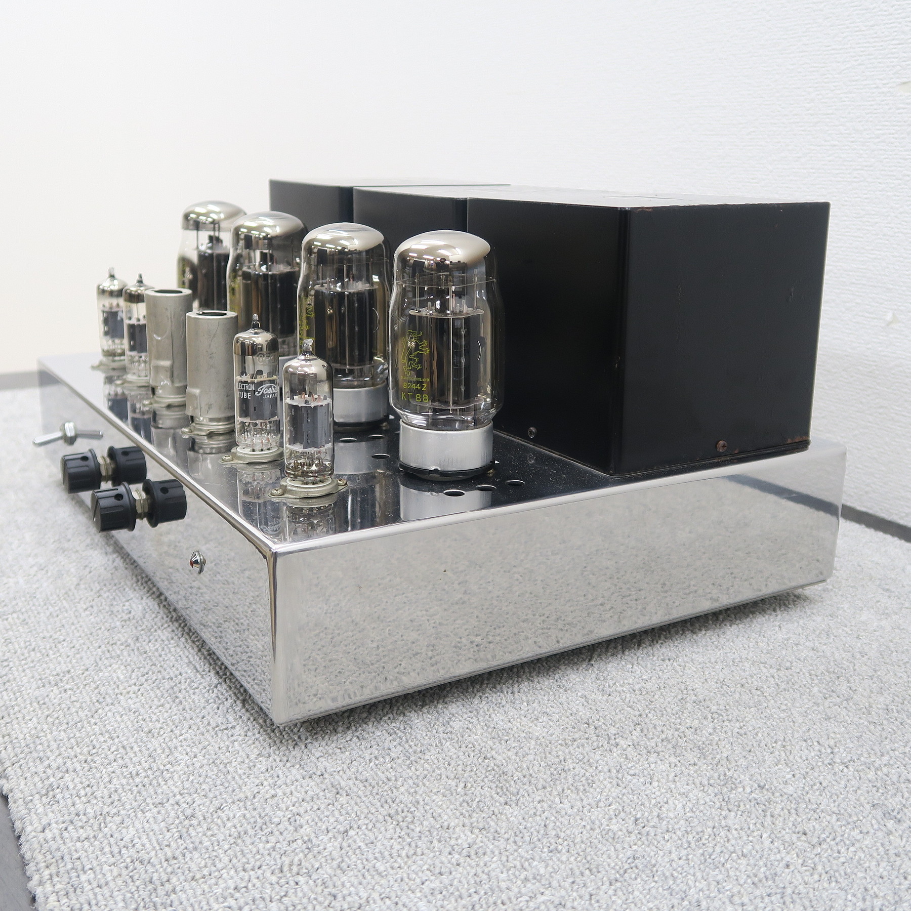 ジャンク】型番不明 自作 真空管 パワーアンプ @52720 / 中古