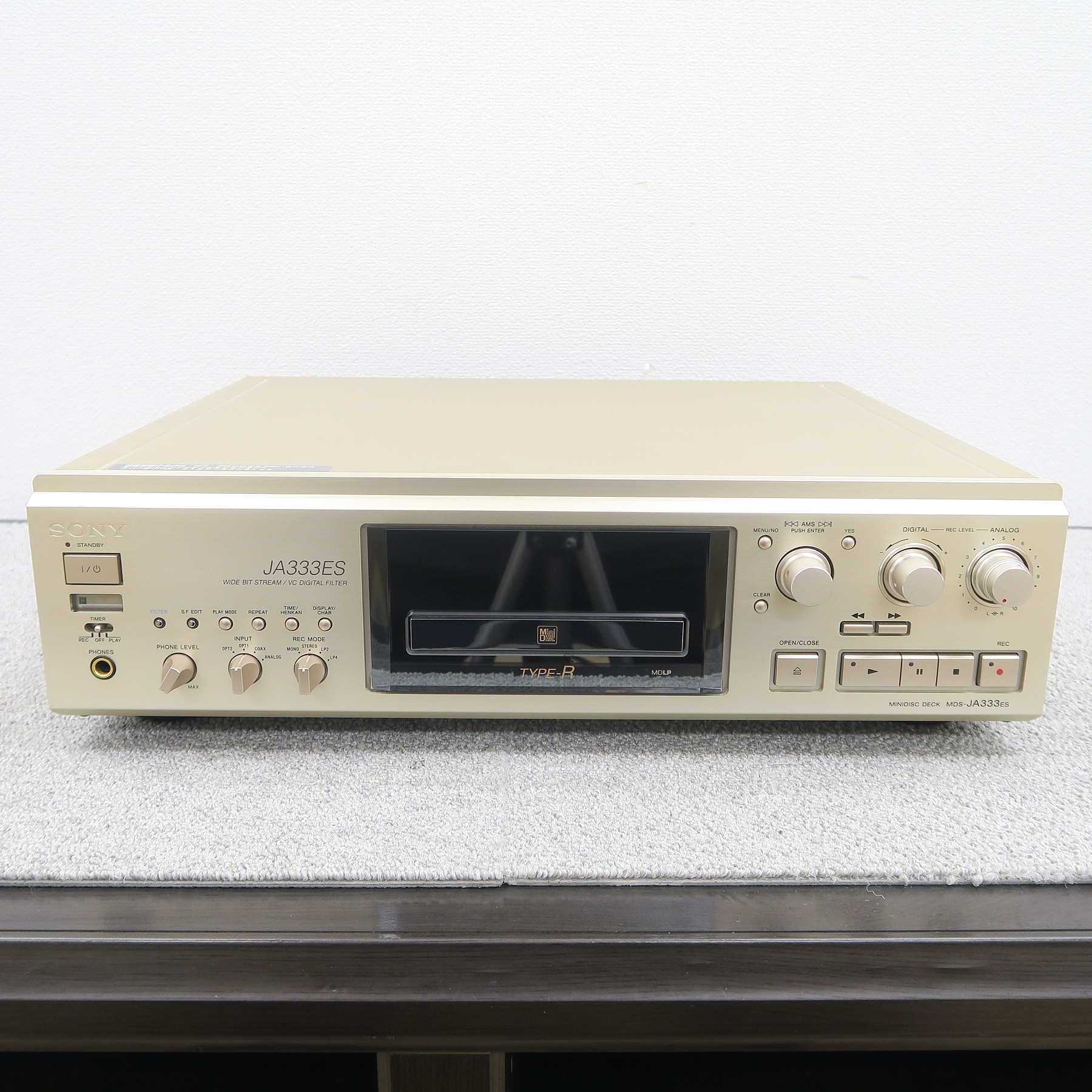 ジャンク】ソニー SONY MDS-JA333ES MDデッキ @53571 / 中古オーディオ