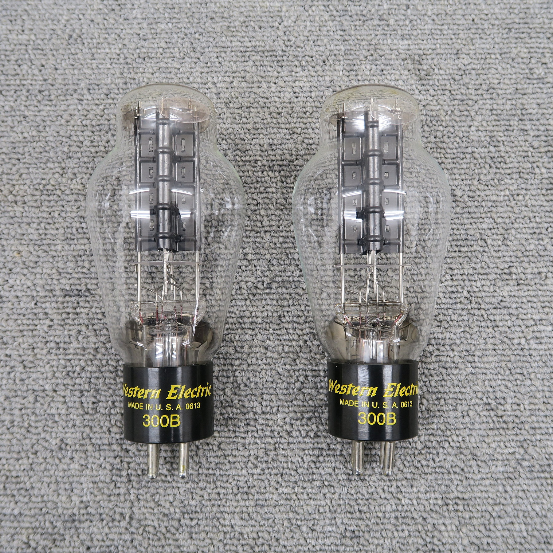 Bランク】Western Electric 300B 復刻 木箱付 真空管 ウエスタン