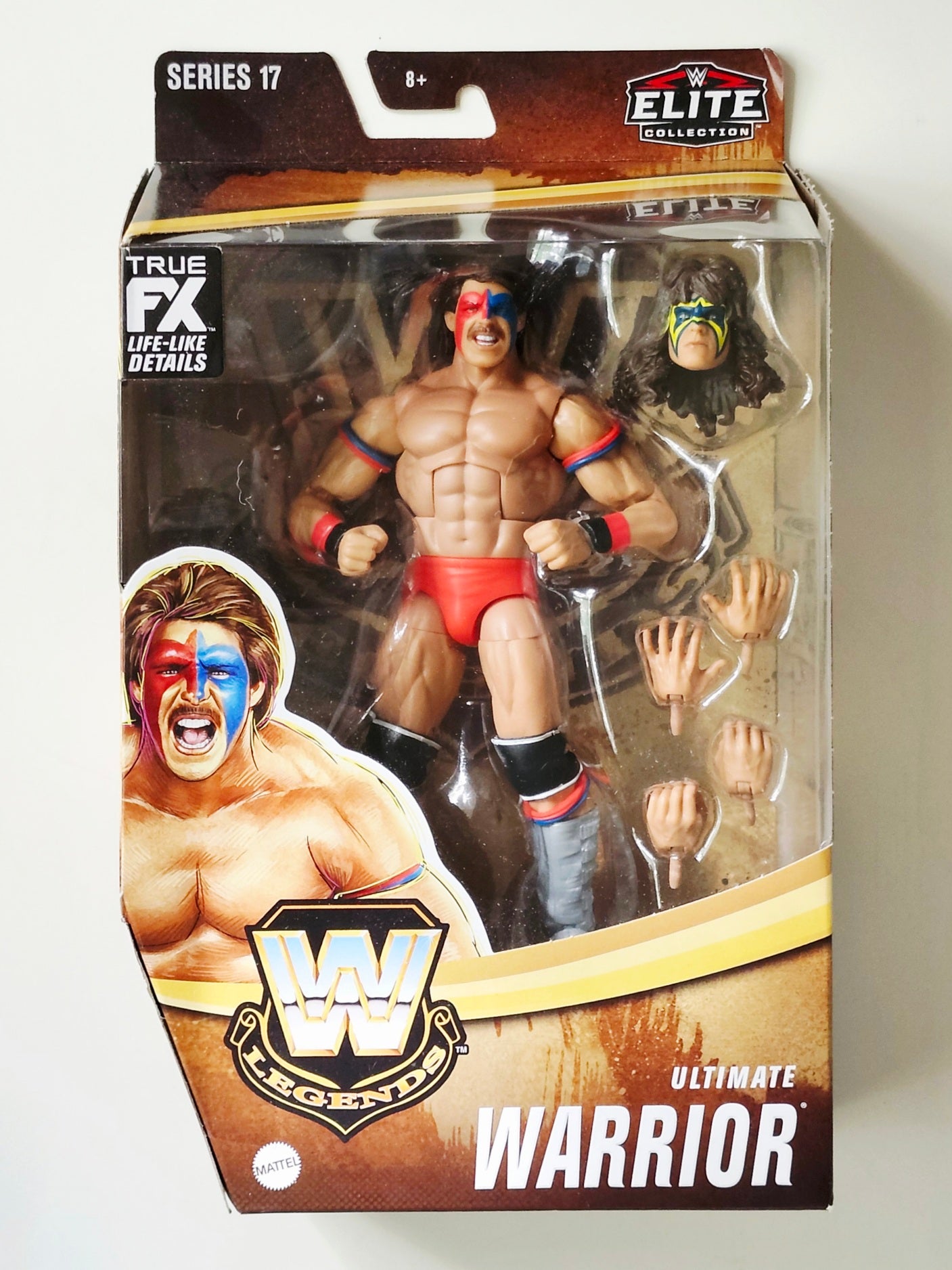 WWE Legends Elite Collection Series 17 Ultimate Warrior Exclusive