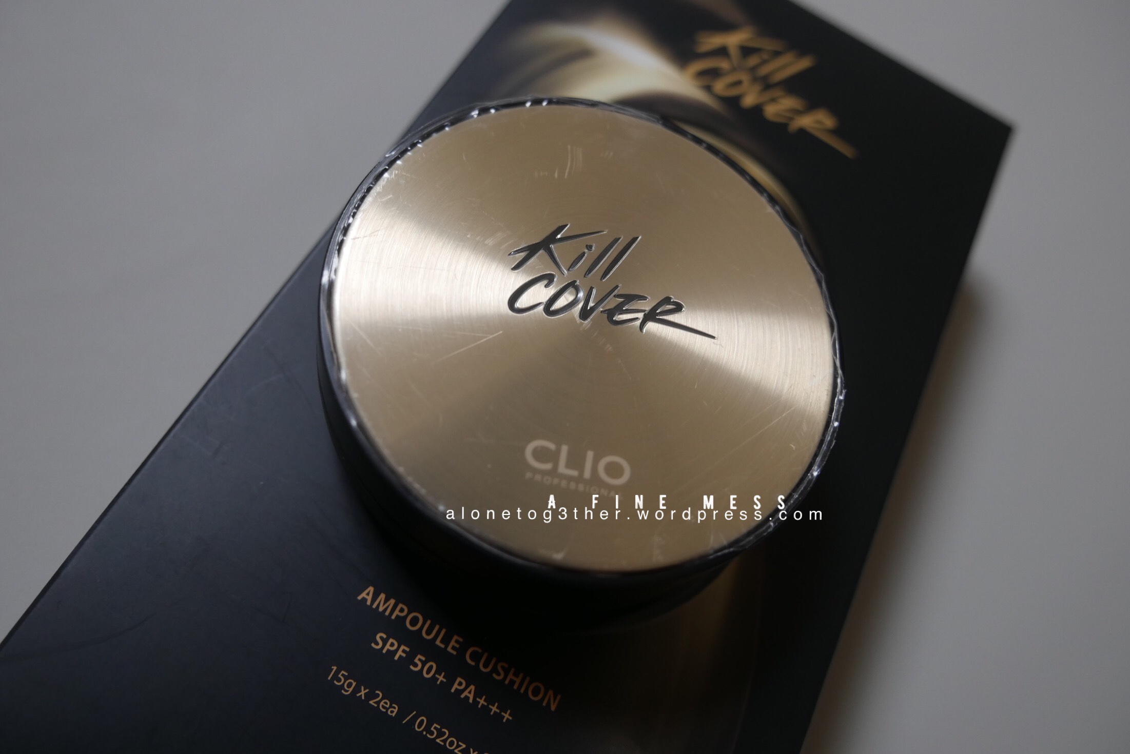 Review] Clio Kill Cover Ampoule Cushion SPF50+ PA+++ (No. 4 Ginger)