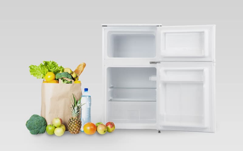 A-Stage 2ドア冷凍/冷蔵庫 90L(BR-C90W/B/S)｜A-Stage inc.