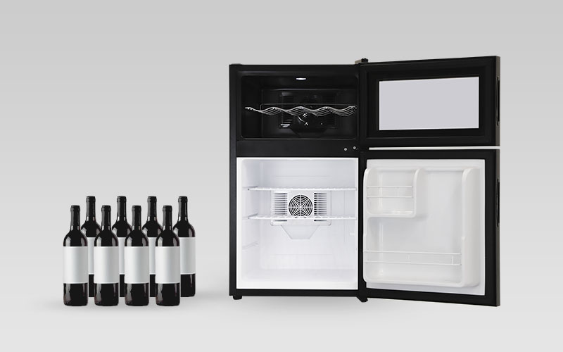 Grand Line 冷蔵庫一体型ワインクーラー(WRH-M262)｜A-Stage inc.