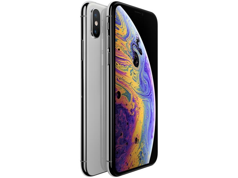iPhone XS Apple 64GB Prateado 5,8” 12MP - iOS