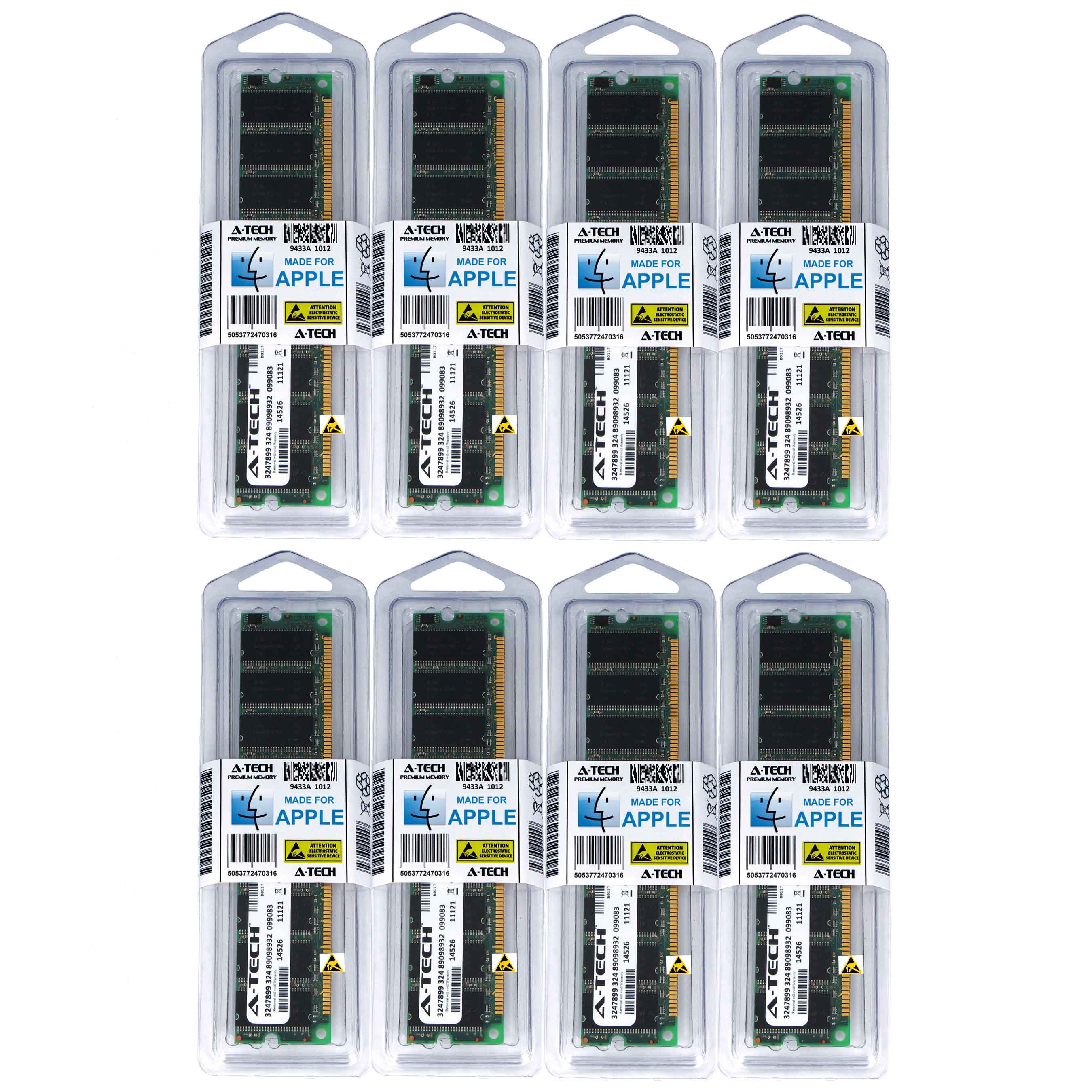 8GB 8X 1GB Power Mac G5 Late 2003 Mid 2004 A1047 M9393LL/A M9455LL