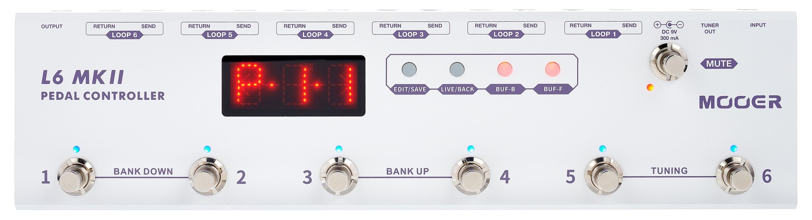 Mooer Pedal Controller L6 MKII – United States