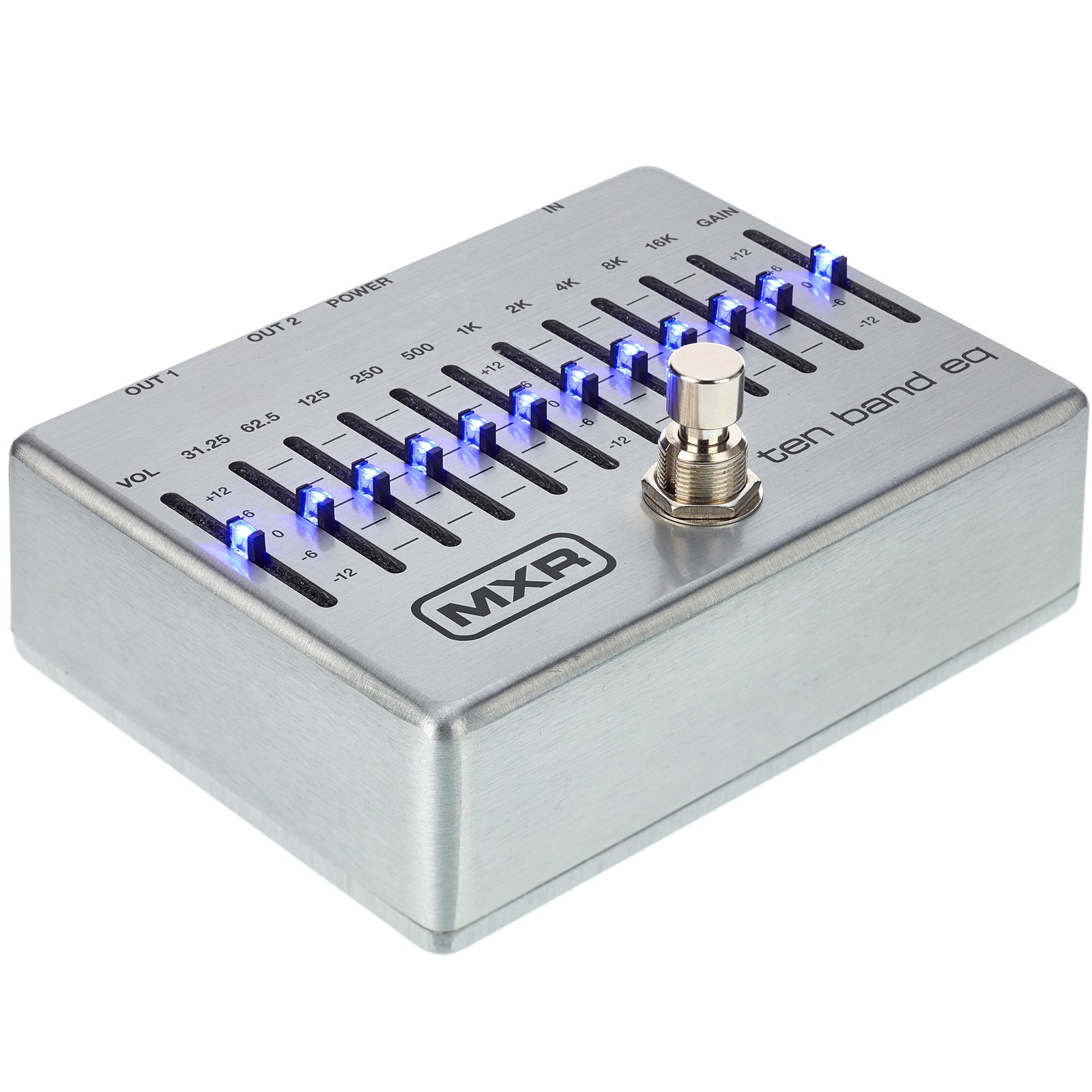MXR 10 Band Equalizer Silver – United States
