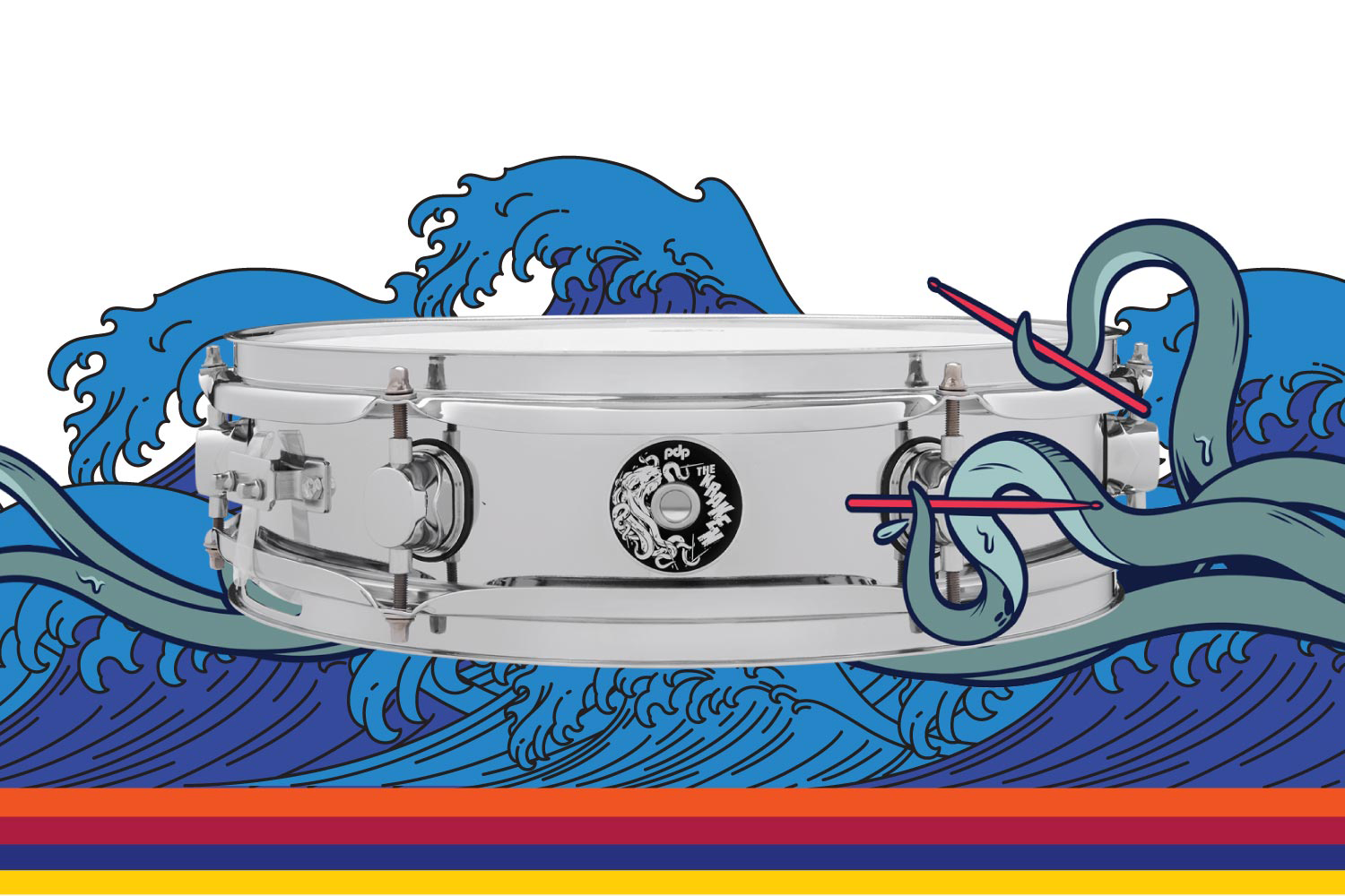 The Kraken Piccolo Snare, 3.5x13″ | Pacific Drums