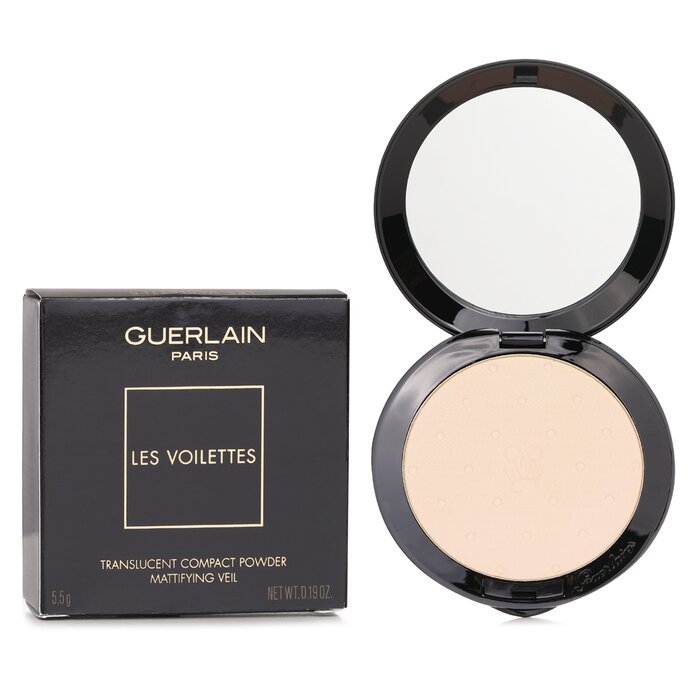 Guerlain Les Voilettes Translucent Compact Powder, 02 Clair 5.5g