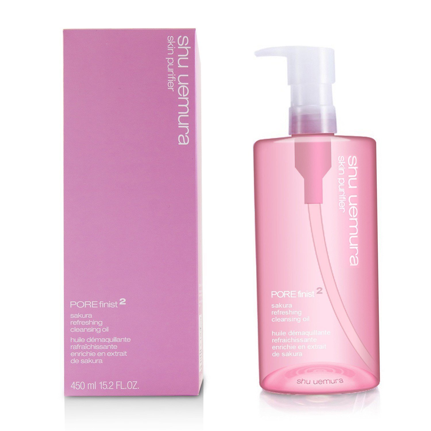 Shu Uemura POREfinist² Sakura Refreshing Cleansing Oil 450ml/15.2