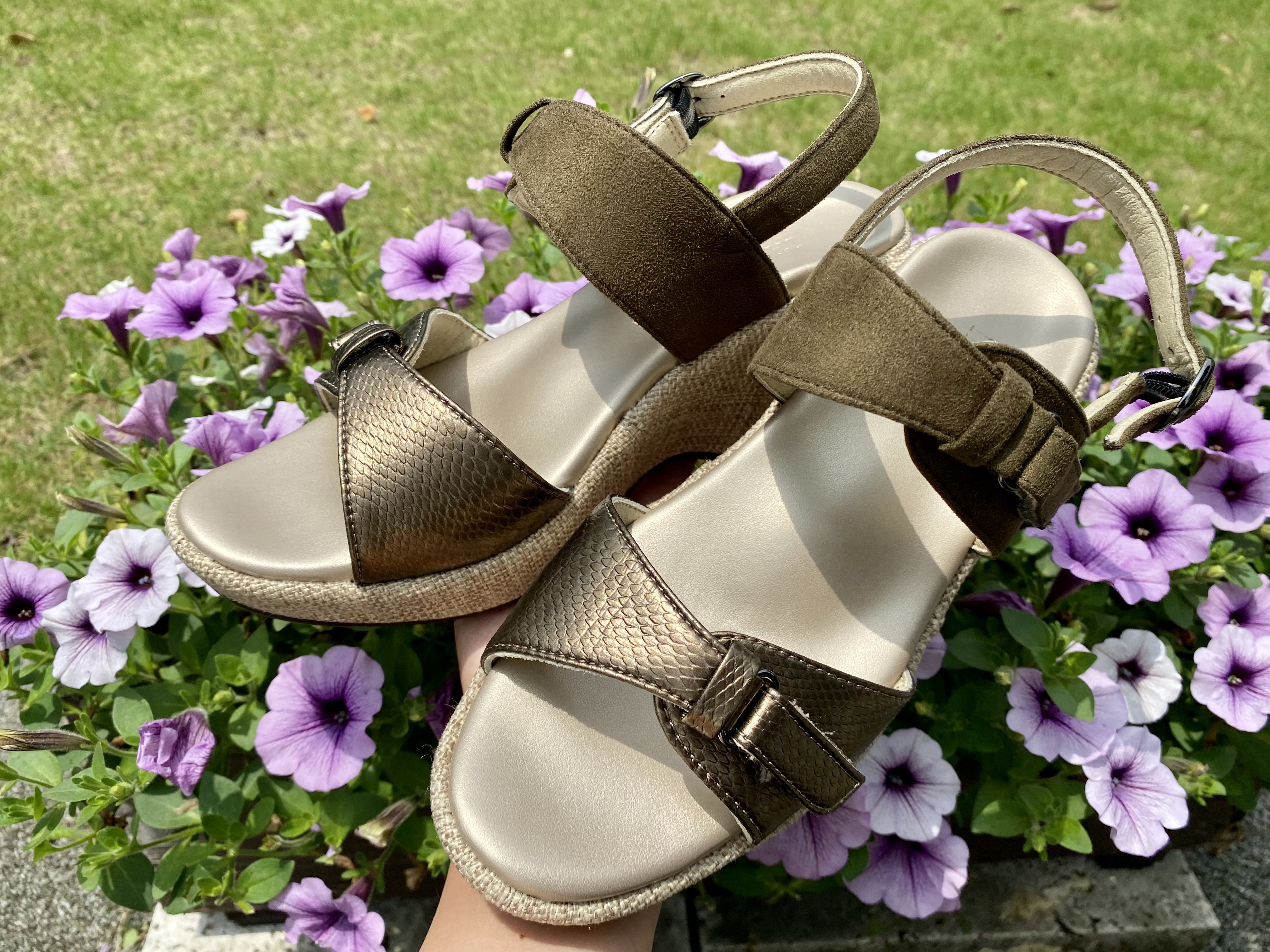 静岡本店】上質な大人ハイヒールサンダル♪前滑り防止の調整もご紹介