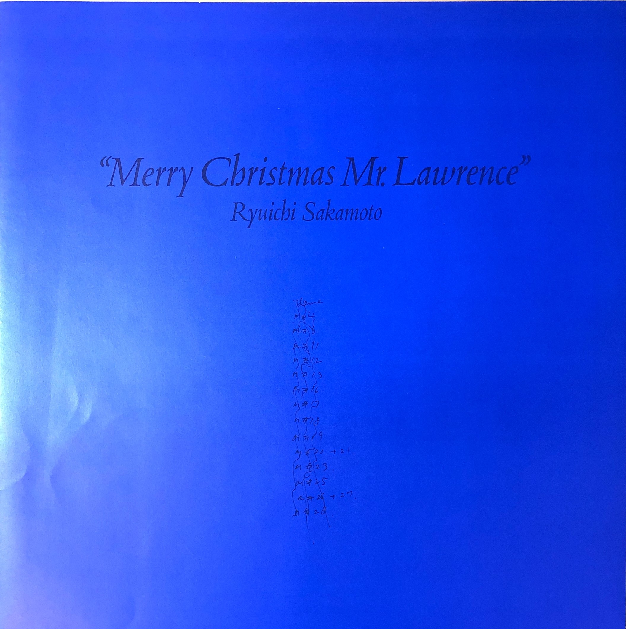 坂本龍一 ‎– Merry Christmas Mr. Lawrence | 中古レコード通販・買取