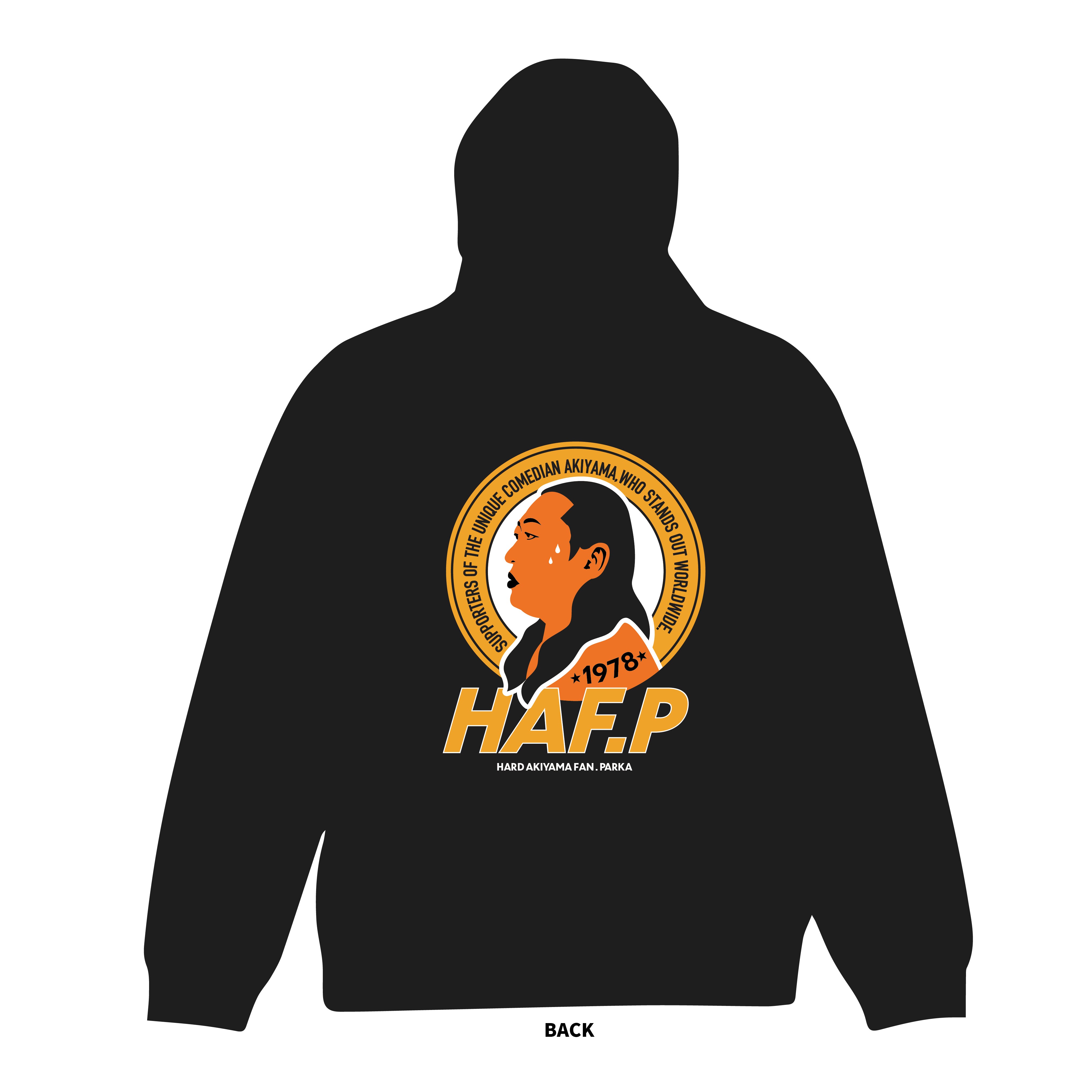 HAF.P（ジップアップビッグシルエットパーカー） – 秋山歌謡祭Official