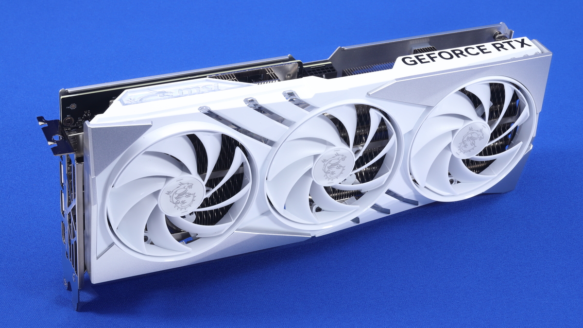 薄型/軽量/静音化したMSIの「GeForce RTX 4070 Ti GAMING X SLIM WHITE
