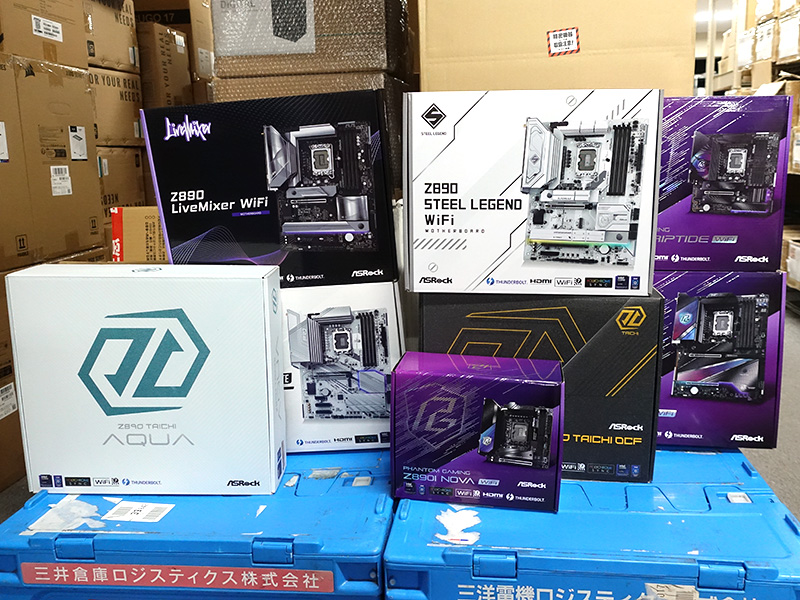 本格水冷対応の「Z890 Taichi AQUA」やUSBポート最大23個の「Z890