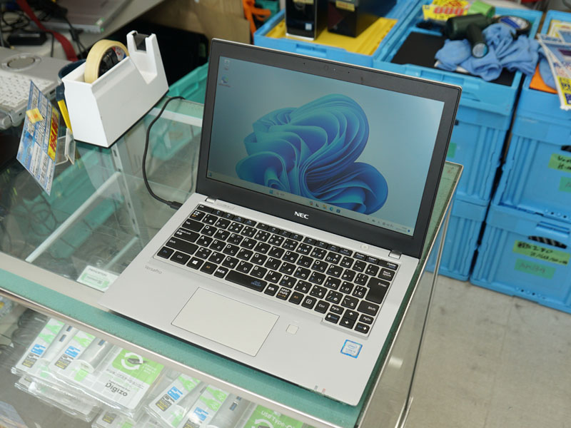 第8世代Core i5搭載のNEC製12.5型モバイルノートが14,800円、中古PC