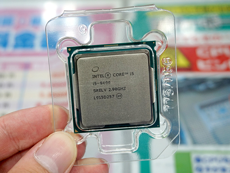 動作確認済み】Intel Core i5-9400 & i7-9700 CPU Amazon | INTEL