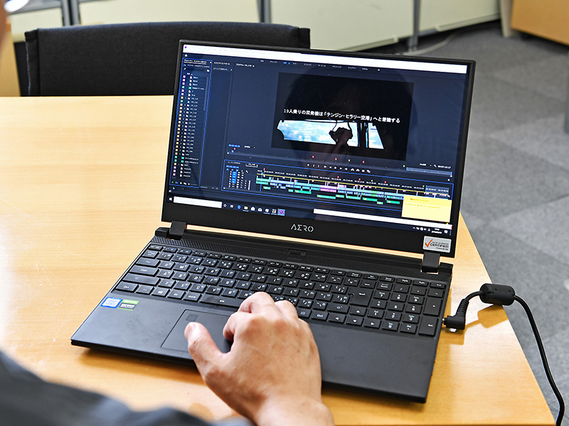 4K有機ELとGeForce RTX 2070の強烈ノート「GIGABYTE AERO 15 OLED」に