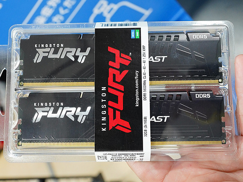 KingstonのDDR5メモリ「FURY Beast DDR5」が入荷、クロックの違いで2