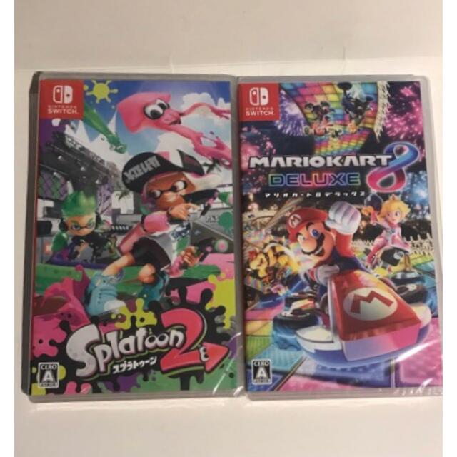 Switch ソフト スプラトゥーン2 スプラトゥーン3 マリオカート8DX
