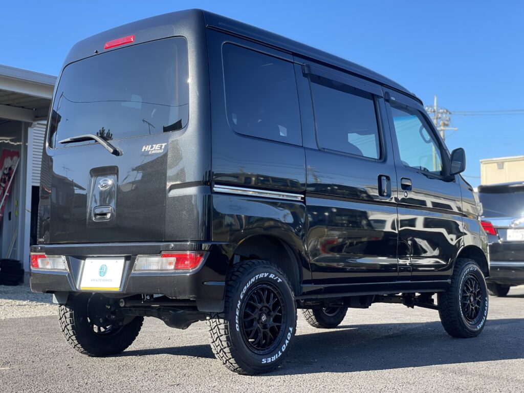 在庫車両】3インチリフトアップ ハイゼットカーゴ DX AT – 軽トラ 軽