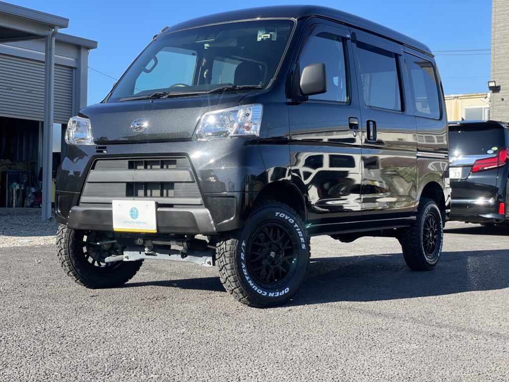 在庫車両】3インチリフトアップ ハイゼットカーゴ DX AT – 軽トラ 軽