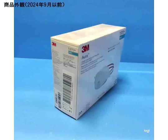 0-7000-21 Aura（TM）N95微粒子用マスク（折りたたみ式） 1箱（20枚入