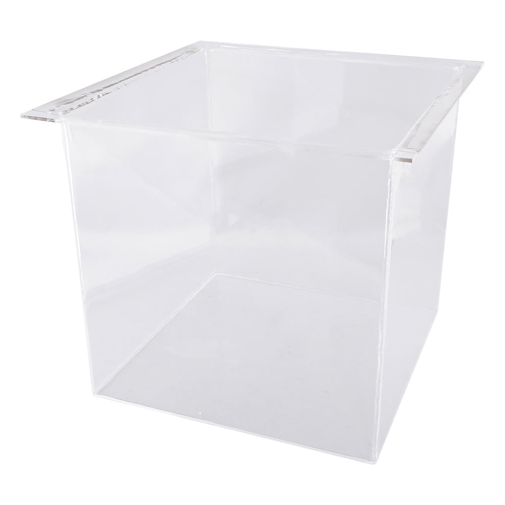 3-6739-06 石英角型容器 300×300×300mm SJC-300300 【AXEL】 アズワン