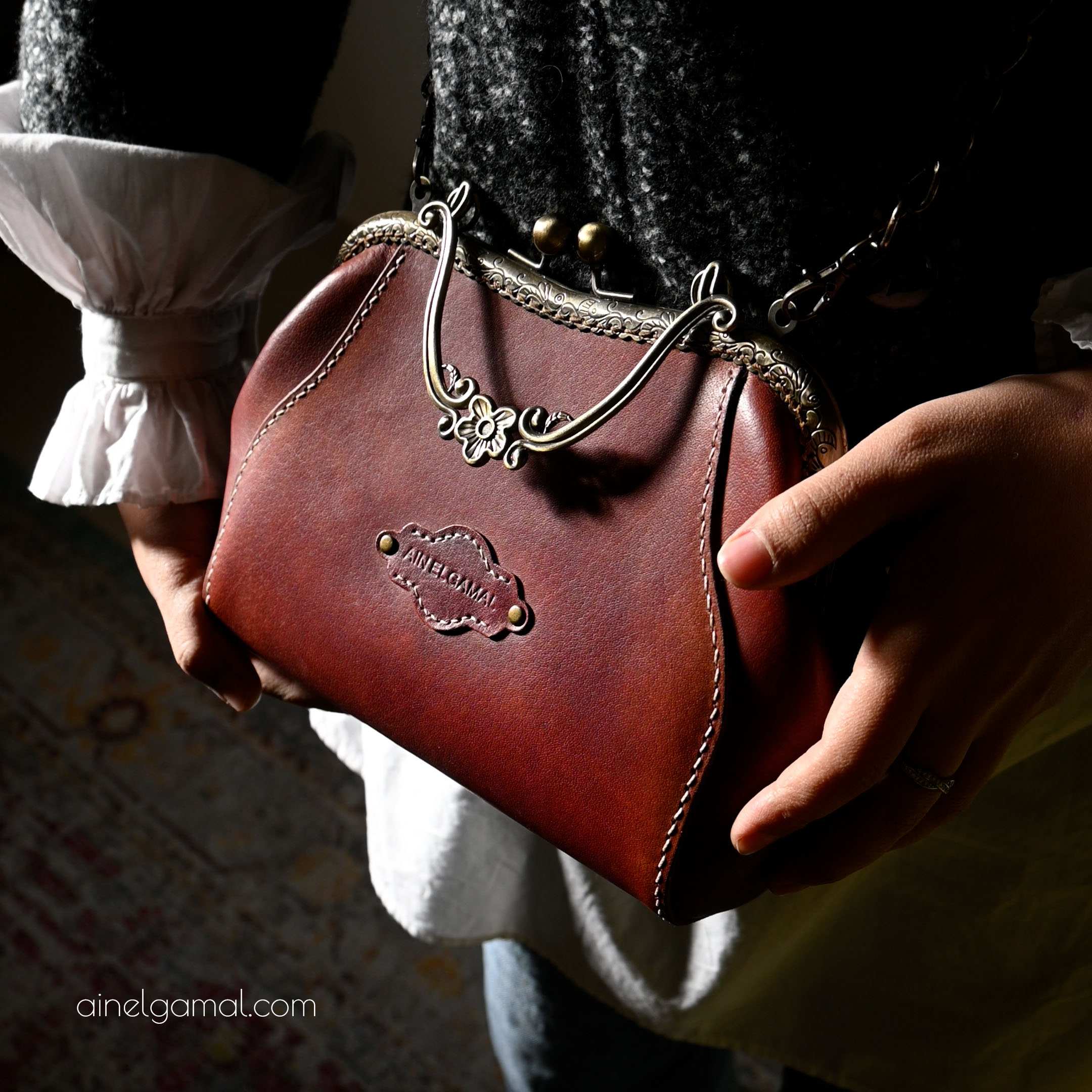 Vintage Frame Purse #57 - Ain Elgamal