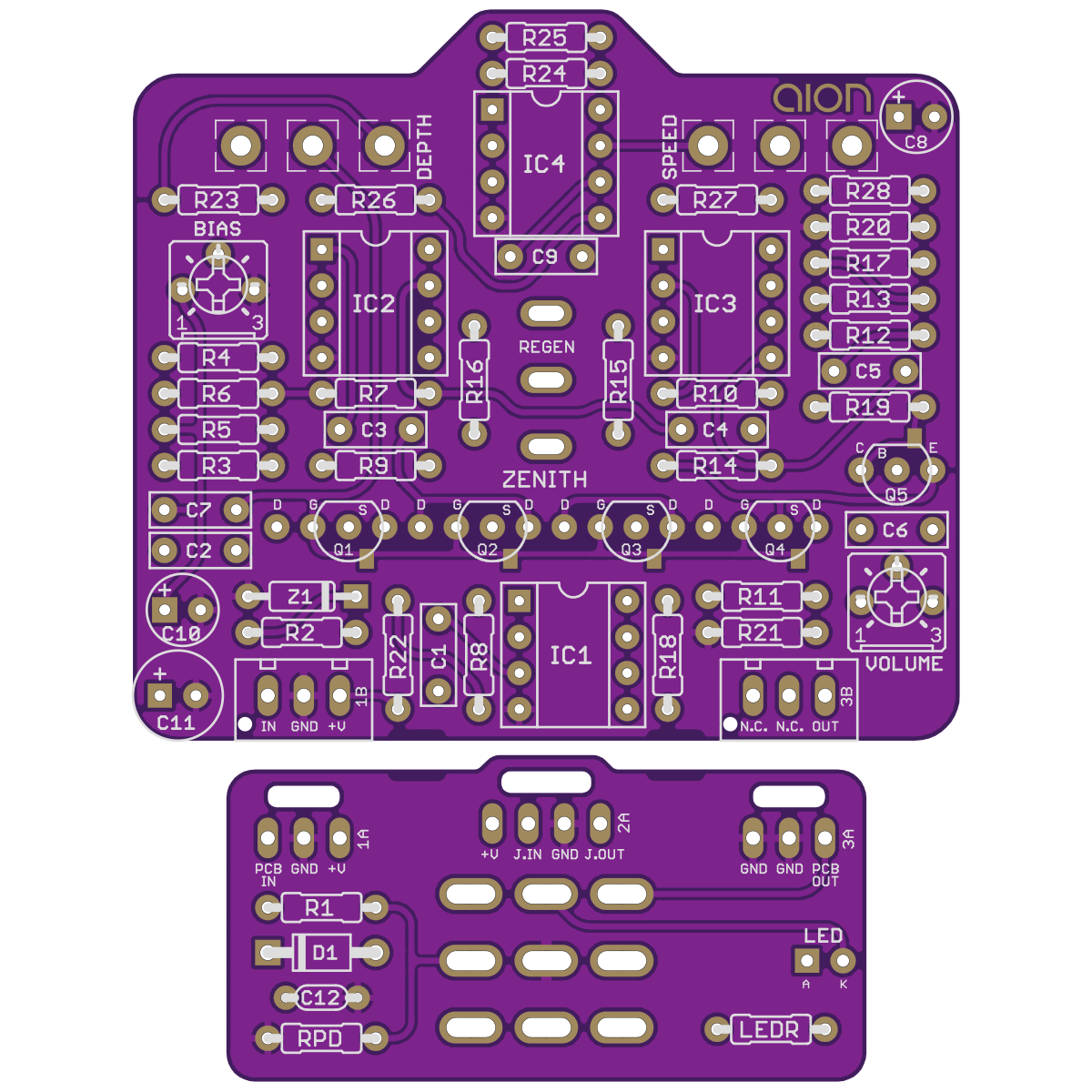 Zenith Vintage Phaser / MXR® Phase 90 - Aion FX