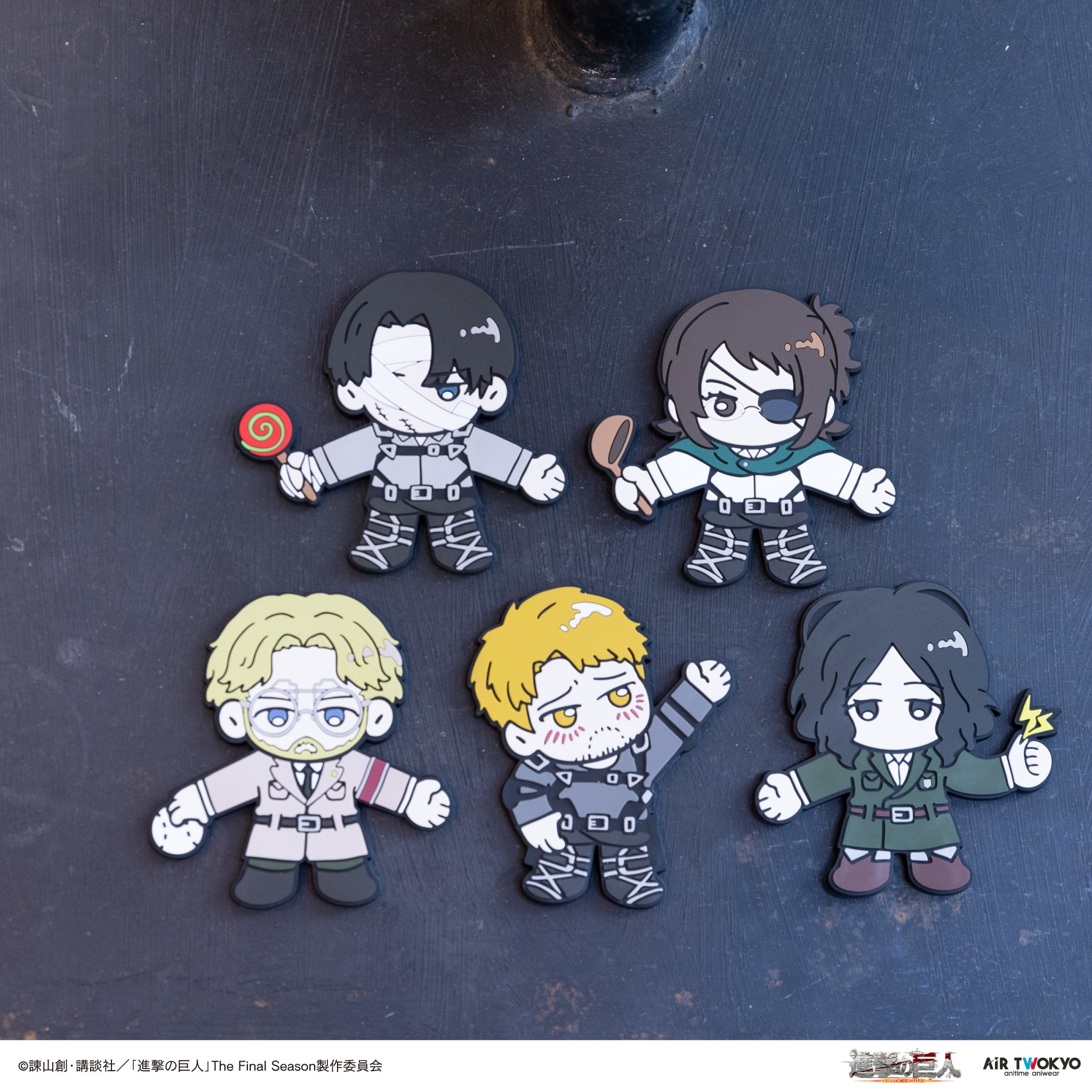 TVアニメ『進撃の巨人』The Final Season 第2弾 「Hug me‼」ラバー