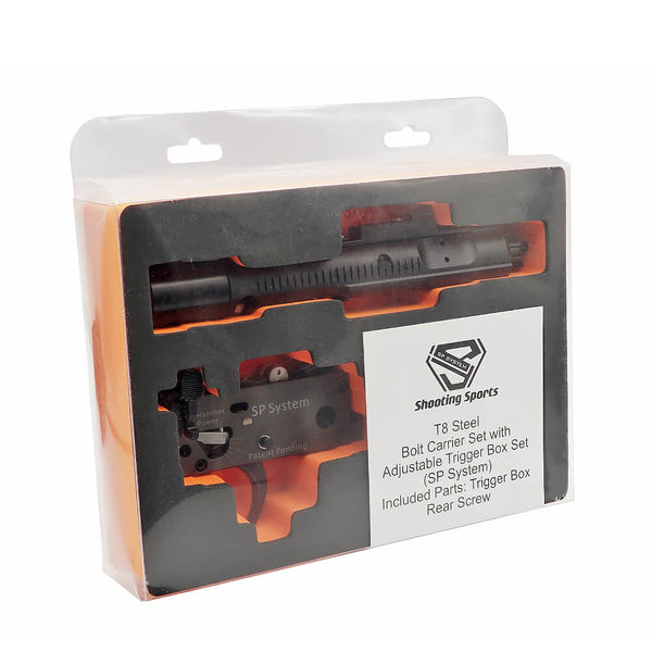 T8 製 】 MWS スチールボルトキャリア & トリガーボックス セット