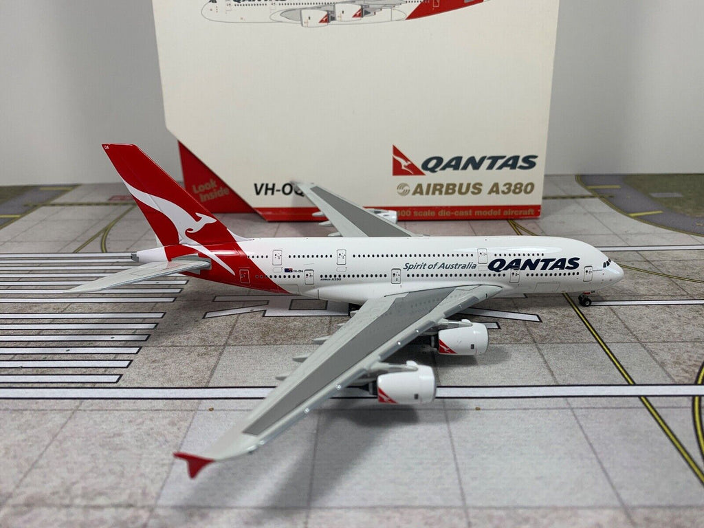 QANTAS Airbus A380-800 VH-OQA Gemini Jets 1:400 – Airline Employee