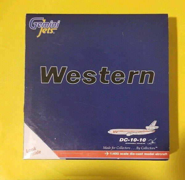 Western Airlines DC-10-10 N908WA Gemini 1:400 – Airline Employee Shop